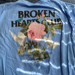 Civil Regime Tee Baby Blue Sz XL Like New